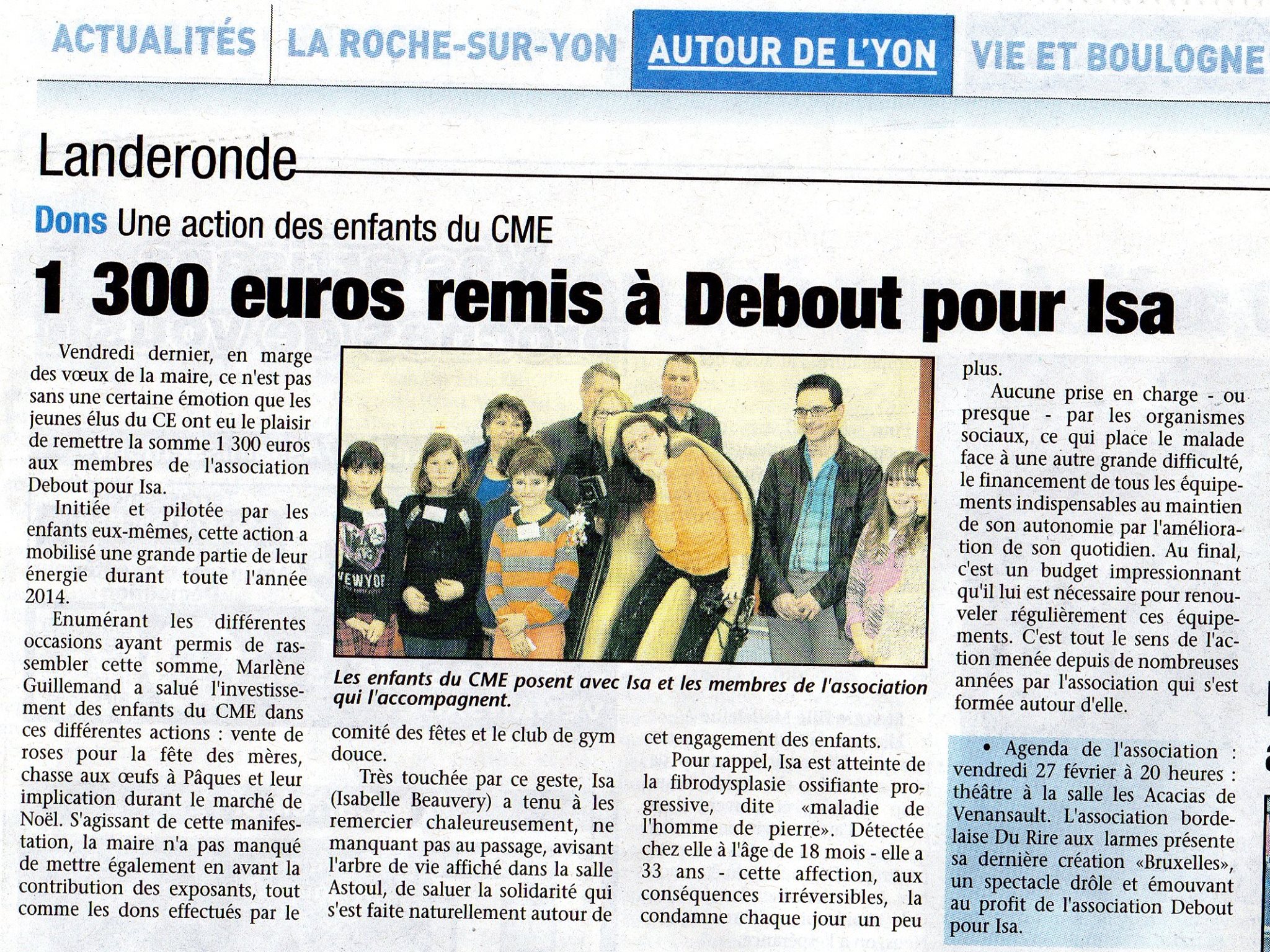 Le Journal du Pays Yonnais 01/2015