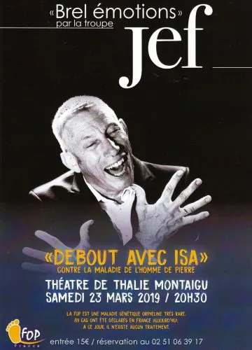 affiche soutien Debout avec Isa