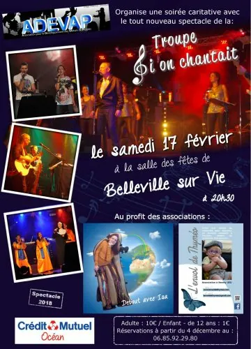 affiche soutien Debout avec Isa
